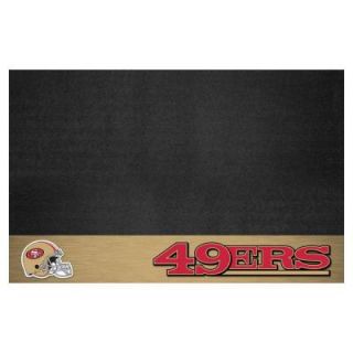 FANMATS San Francisco 49ers 26 in. x 42 in. Grill Mat 12200