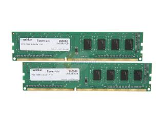 Mushkin Enhanced Essentials 4GB (2 x 2GB) 240 Pin DDR3 SDRAM DDR3 1333 (PC3 10666) Dual Channel Kit Desktop Memory Model 996586