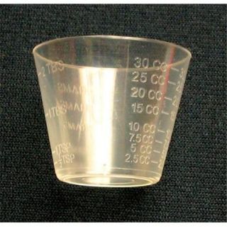 Medicine Cups Disposable 1 oz. Graduated Pk / 100   133
