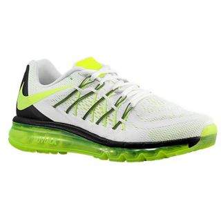Nike Air Max 2015   Mens   Running   Shoes   White/Black/Volt
