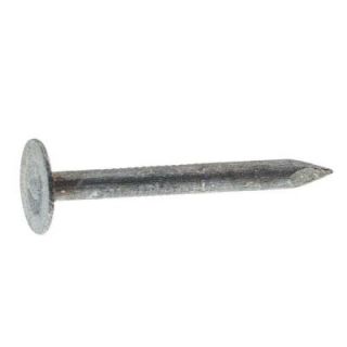 Grip Rite #11 x 1 1/4 in. Electro Galvanized Steel Roofing Nails (1 lb. Pack) 114EGRFG1