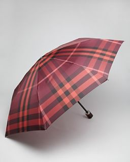 Burberry Trafalgar Packable Folding Umbrella