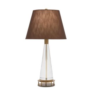 Lead Crystal 26.5 H Table Lamp with Empire Shade