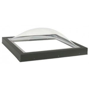VELUX CMA 2525 2004T Skylight, 25 1/2" W x 25 1/2" H Commercial Maintenance Free Curb Mounted   White over Clear Acrylic