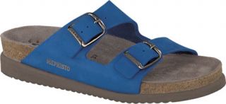 Womens Mephisto Harmony   Cobalt Blue Nubuck