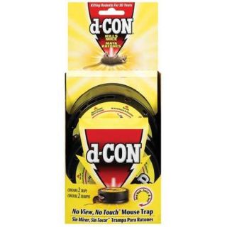 d CON Rodenticide Rodent No View, No Touch Mouse Trap, 2 Count
