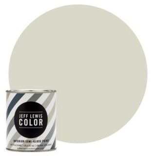 Jeff Lewis Color 1 qt. #JLC210 Bone Semi Gloss Ultra Low VOC Interior Paint 504210