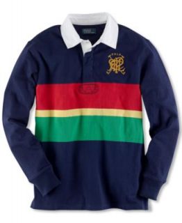 Ralph Lauren Boys Long Sleeve Rugby Shirt