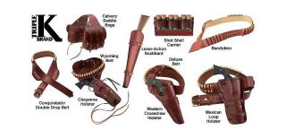 Triple K Cowboy Action Shooting Holsters and Accessories