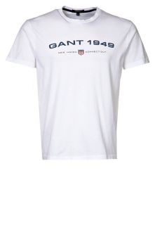 GANT Print T shirt   weiss