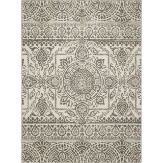 Concord Global Manhattan Gray Rectangular Indoor Woven Area Rug (Common: 7 x 10; Actual: 79 in W x 114 in L x 6.58 ft Dia)