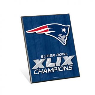 Super Bowl XLIX Champions 8" x 10" Easel Back Sign   Patriots   7719041
