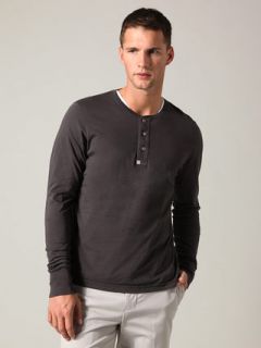 Pima Cotton Henley by NUMBER:Lab