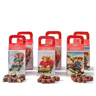 Hebert Candies Set of 6 Chocolate Mini Totes   7877066