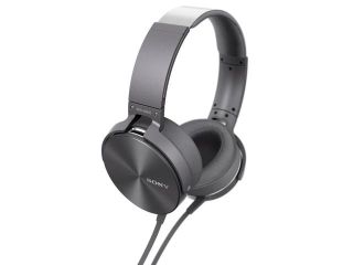 Sony MDR XB950AP/H Extra Bass Smartphone Headphones with In Line Mic (Gray)