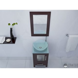 JWH Living Soft Focus 17.75 Single Bathroom Vanity Set