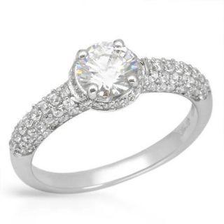 Ring with 3.3ct TW Cubic Zirconia .925 Sterling Silver   16531547
