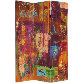 foot Tall The Wheel of Life Double sided Canvas Room Divider
