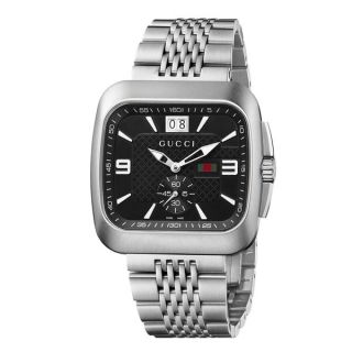 Gucci Gentlemens YA131305 Coupe Stainless Steel Bracelet Watch