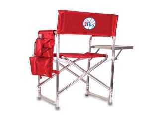 Picnic Time PT 809 00 100 234 4 Philadelphia 76ers Sports Chair in Red