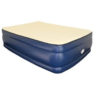 Foundation 22 Raised Memory Foam Air Mattress with Built in Pump by