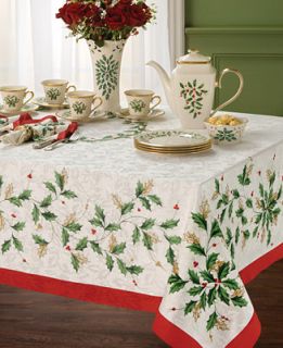 Lenox Table Linens, Holiday 60 x 84 Tablecloth   Table Linens
