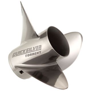 Quicksilver Torrent 3 Blade Modular Prop / Stainless 14.625 dia x 21 pitch RH 97056