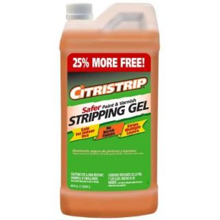 Citristrip 40 oz. Safer Paint and Varnish Stripping Gel QCG73801TB