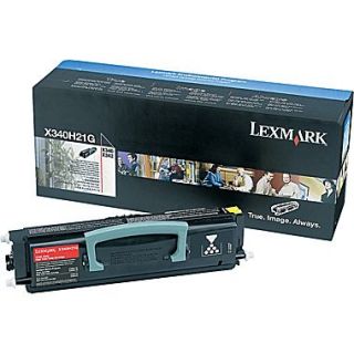 Lexmark X342n Black Toner Cartridge (X340H21G), High Yield