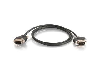 C2G 50ft CMP Rated Low Profile DB9 Null Modem Cable M M