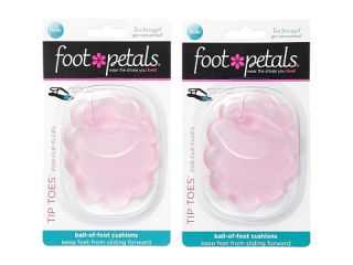 Foot Petals Technogel Tip Toes For Flip Flops 2 Pair Pack Pink Gel