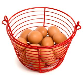 Prevue Pet Products Red 8 inch Diameter Egg Basket   18002435