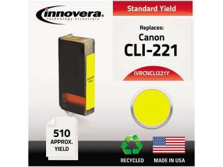 Innovera IVRCNCLI221Y Yellow Ink Cartridge