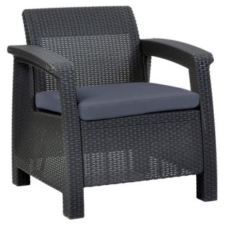 Keter Corfu Arm Chair with Cushion