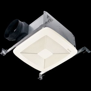 Broan QTXE050 Bath Fan, 50 CFM for 6" Ducts (Energy Star Rated)   White