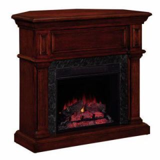 Chimney Free 42 in. Convertible Electric Fireplace in Mahogany DISCONTINUED 64779