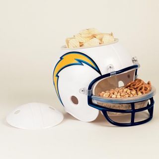 Officially Licensed NFL Plastic Snack Helmet   Chargers   6902912
