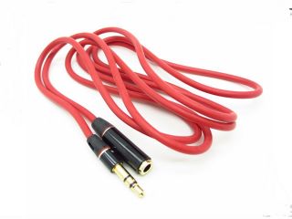 1.2M 3.5mm Male to Female M/F Headphone Stereo Audio Extension Cable Cord MP3