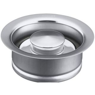 KOHLER 4 1/2 in. Disposal Flange with Stopper in Polished Chrome K R11352 C CP