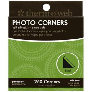 Photo Corners Boxed 250/Pkg Black