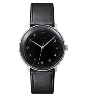 JUNGHANS   027/3400.00 Max Bill stainless steel watch