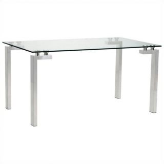 Moe's Euston Dining Table in Clear   ER 1144 17