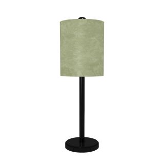 Illumalite Designs 17 3/4 in Black Table Lamp with Shade