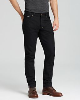PRPS Goods & Co. Jeans   Fury Selvedge New Tapered Fit in Black Raw