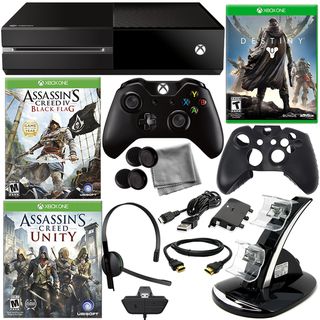 Xbox One Asassins Creed Holiday Bundle with Destiny & 8 in 1 Kit