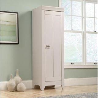 Sauder Furniture 418085 Adept Storage Narrow Cabinet in Cobblestone Finish