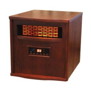 Estate Design Liberty 13 in. Infrared Electric Fireplace in Nutmeg DISCONTINUED IFLB