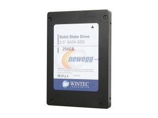 Wintec N1 Series 2.5" 256GB SATA II MLC Internal Solid State Drive (SSD) 33121324