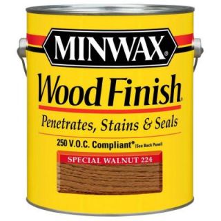 Minwax 1 gal. Special Walnut Wood Finish 250 VOC Oil Based Interior Stain 710760000