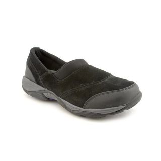 Easy Spirit Womens Everything Regular Suede Athletic Shoe   Wide